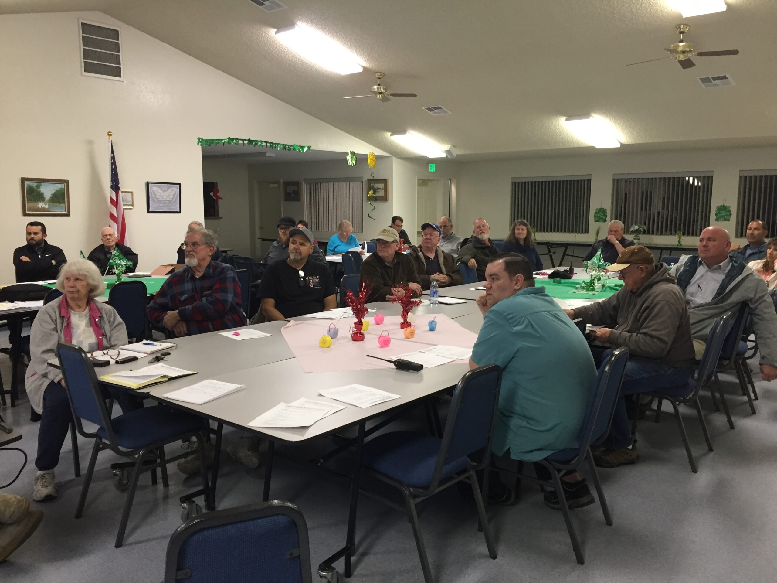 Tehachapi Amateur Radio Association's General Club Meeting (AC6EE) held on the 2nd Thursday of every month at 7:00pm in the Mountain Aire Estates.